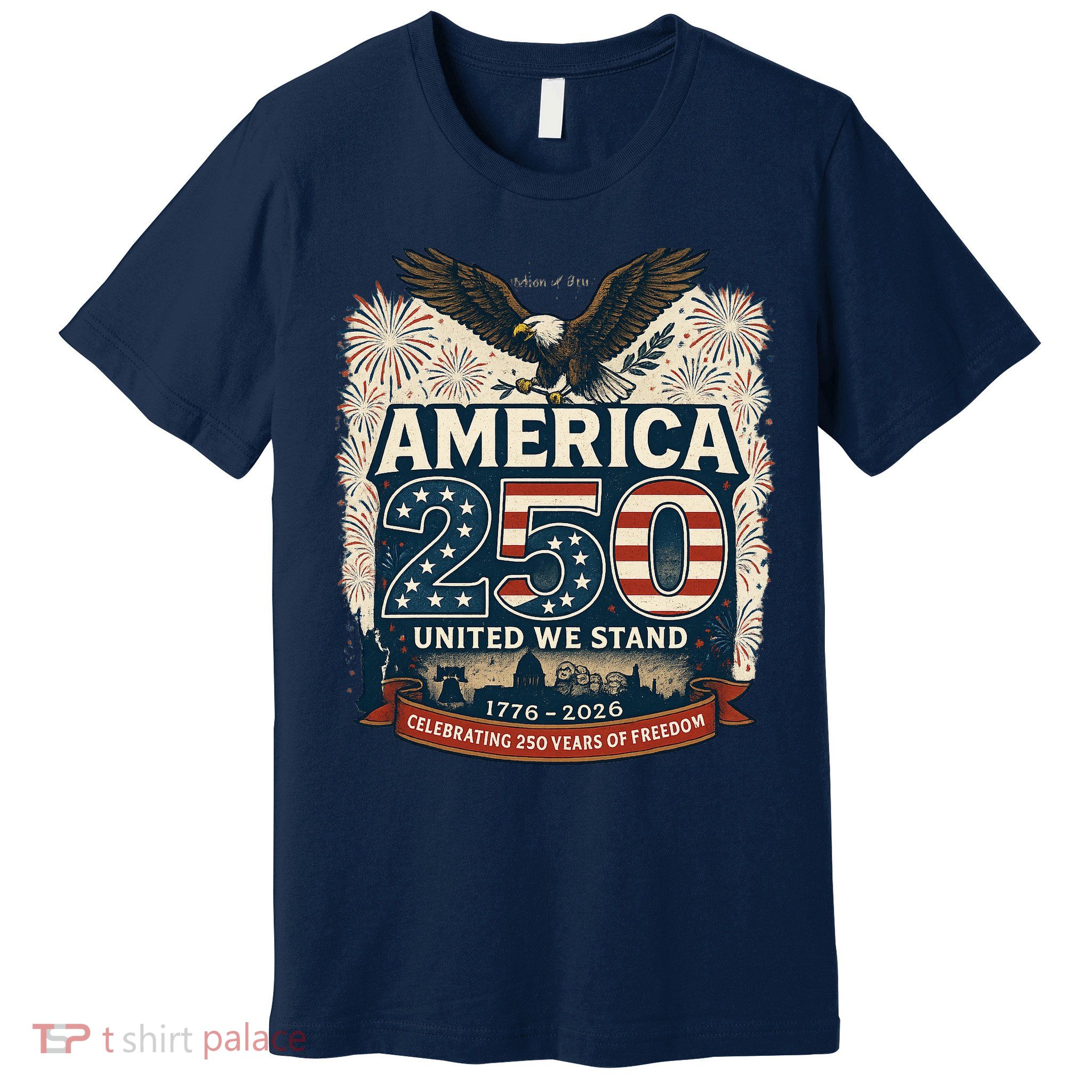 America's 250th Anniversary Of Freedom USA 1776-2026 Premium T-Shirt