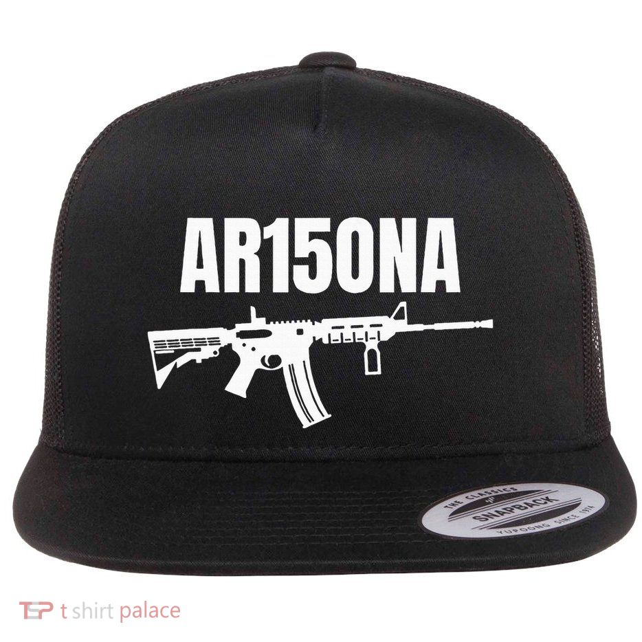 Ar15ona 2nd Amendment Ar 15 For Gun Owners Flatbill Hat
