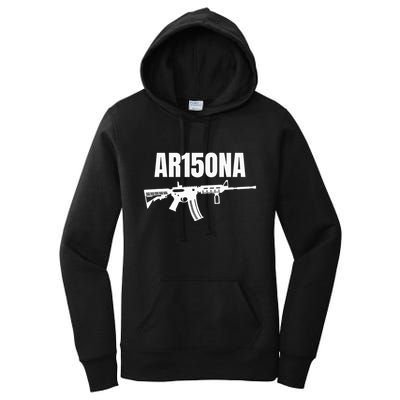 Ar15ona 2nd Amendment Ar 15 For Gun Owners Women's Pullover Hoodie