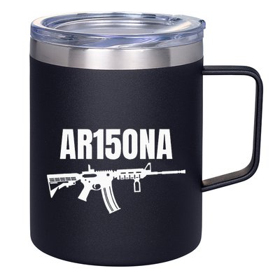 Ar15ona 2nd Amendment Ar 15 For Gun Owners 12oz Stainless Steel Coffee Mug