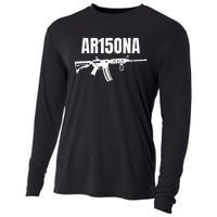 Ar15ona 2nd Amendment Ar 15 For Gun Owners Cooling Performance Long Sleeve Crew