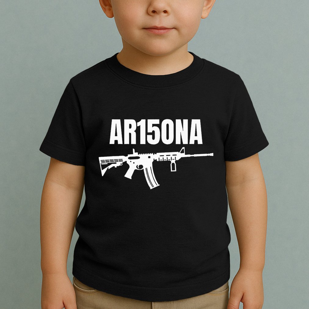 Ar15ona 2nd Amendment Ar 15 For Gun Owners Toddler T-Shirt