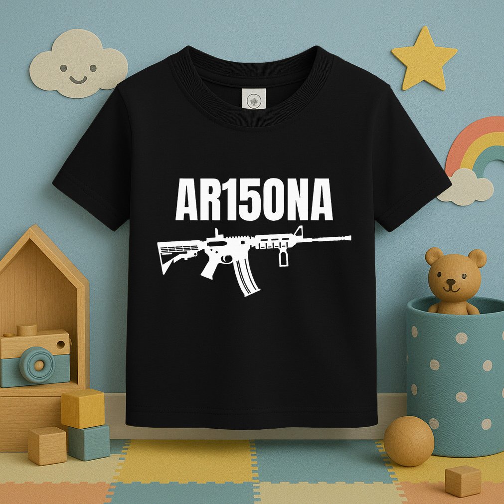 Ar15ona 2nd Amendment Ar 15 For Gun Owners Toddler T-Shirt