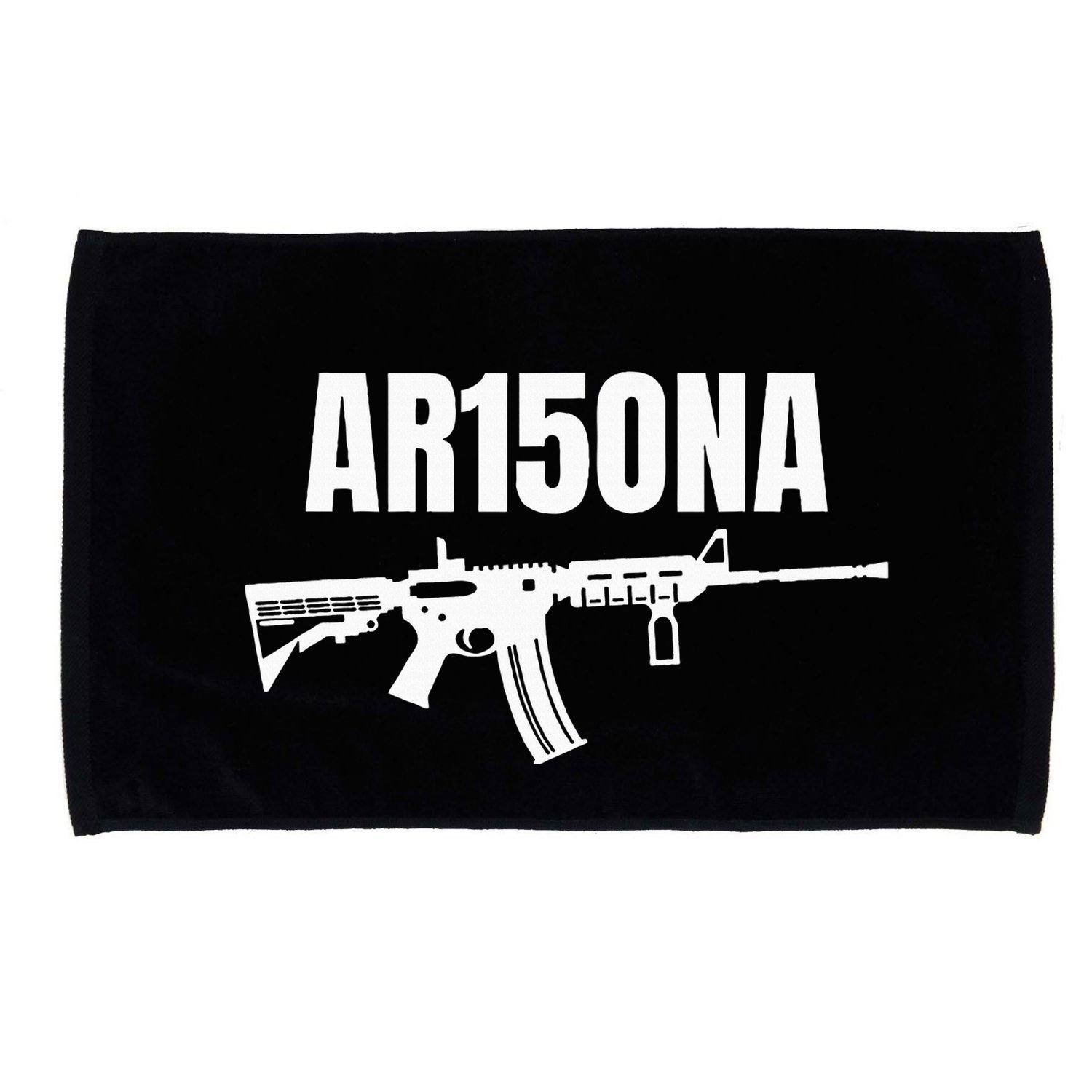 Ar15ona 2nd Amendment Ar 15 For Gun Owners Microfiber Hand Towel