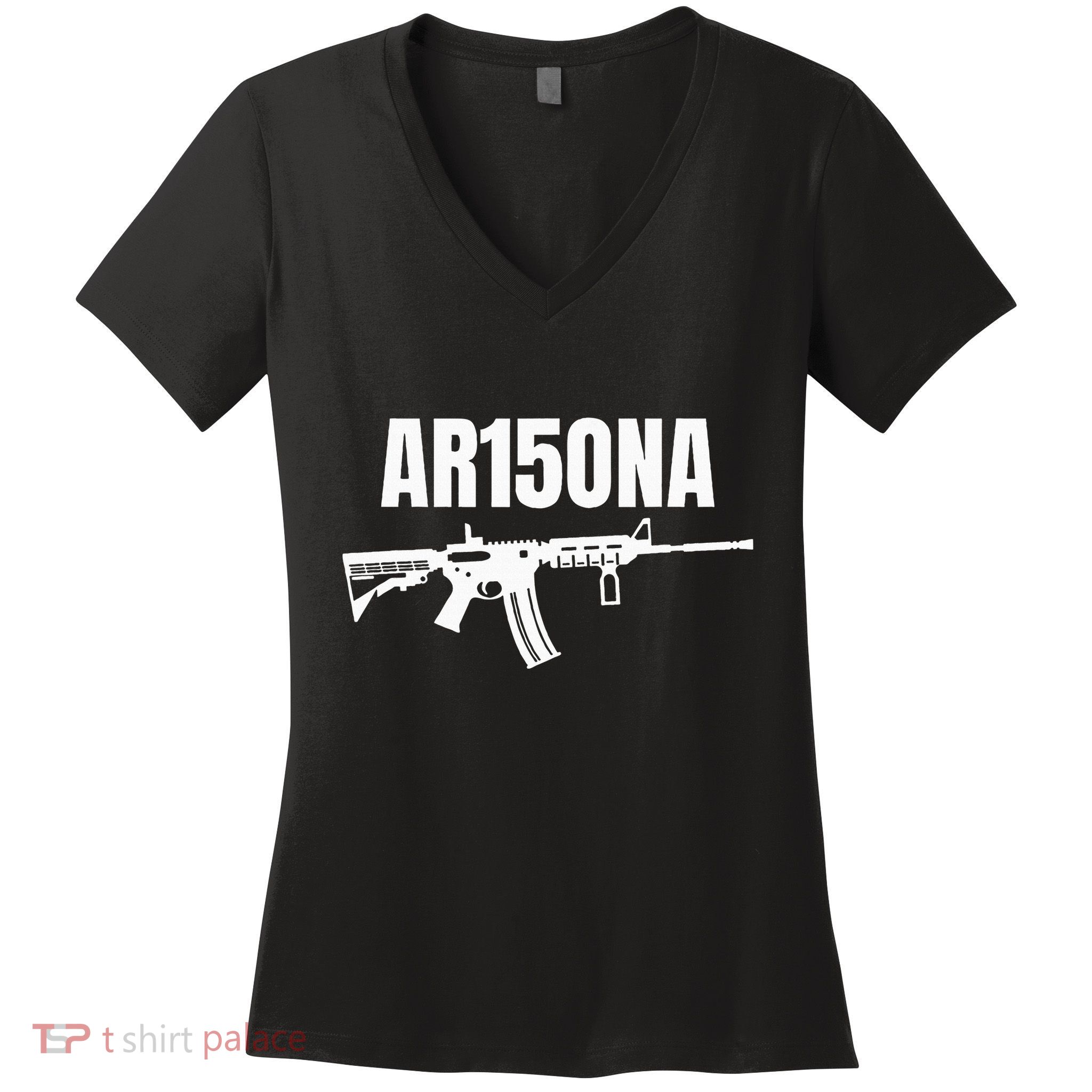 Ar15ona 2nd Amendment Ar 15 For Gun Owners Women's V-Neck T-Shirt