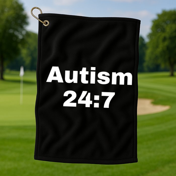 Autism 24:7  Golf Towel