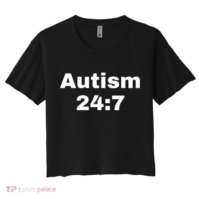 Autism 24:7  Crop Top
