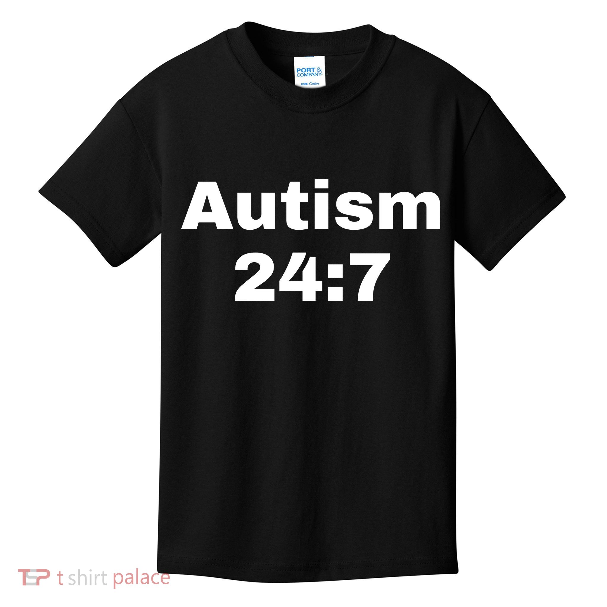 Autism 24:7  Kids T-Shirt