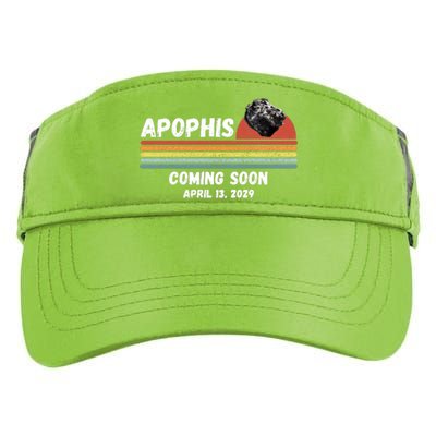 Apophis 2029 Asteroid 99942 Apophis April 13 2029 Comet Meteor Funny Space Humor Adult Drive Performance Visor