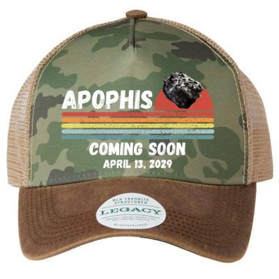 Apophis 2029 Asteroid 99942 Apophis April 13 2029 Comet Meteor Funny Space Humor Legacy Tie Dye Trucker Hat