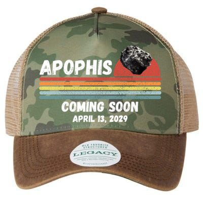 Apophis 2029 Asteroid 99942 Apophis April 13 2029 Comet Meteor Funny Space Humor Legacy Tie Dye Trucker Hat