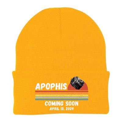 Apophis 2029 Asteroid 99942 Apophis April 13 2029 Comet Meteor Funny Space Humor Knit Cap Winter Beanie