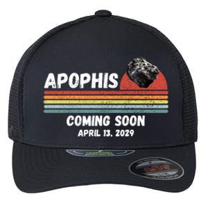 Apophis 2029 Asteroid 99942 Apophis April 13 2029 Comet Meteor Funny Space Humor Flexfit Unipanel Trucker Cap