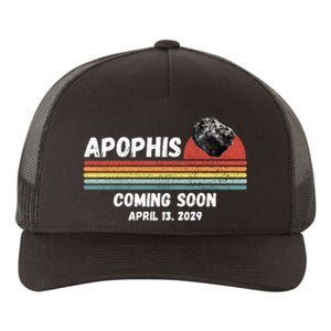 Apophis 2029 Asteroid 99942 Apophis April 13 2029 Comet Meteor Funny Space Humor Yupoong Adult 5-Panel Trucker Hat