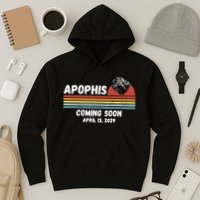 Apophis 2029 Asteroid 99942 Apophis April 13 2029 Comet Meteor Funny Space Humor Hoodie