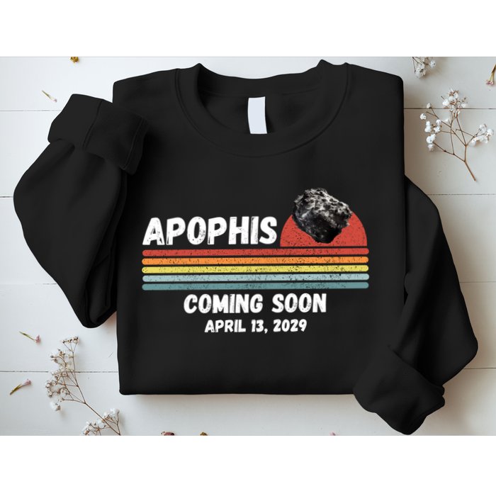 Apophis 2029 Asteroid 99942 Apophis April 13 2029 Comet Meteor Funny Space Humor Sweatshirt