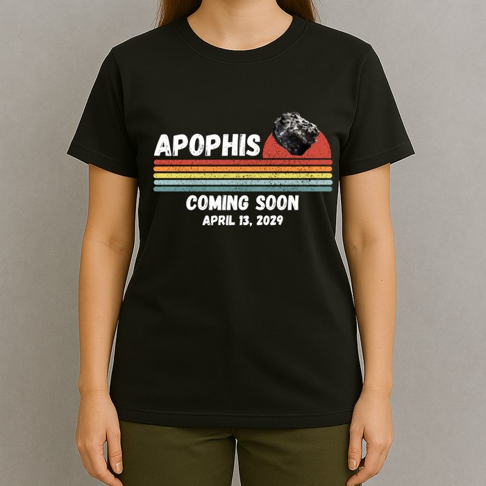 Apophis 2029 Asteroid 99942 Apophis April 13 2029 Comet Meteor Funny Space Humor T-Shirt