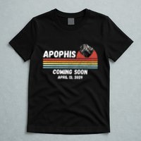 Apophis 2029 Asteroid 99942 Apophis April 13 2029 Comet Meteor Funny Space Humor T-Shirt