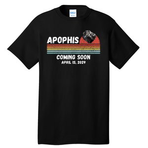 Apophis 2029 Asteroid 99942 Apophis April 13 2029 Comet Meteor Funny Space Humor Tall T-Shirt