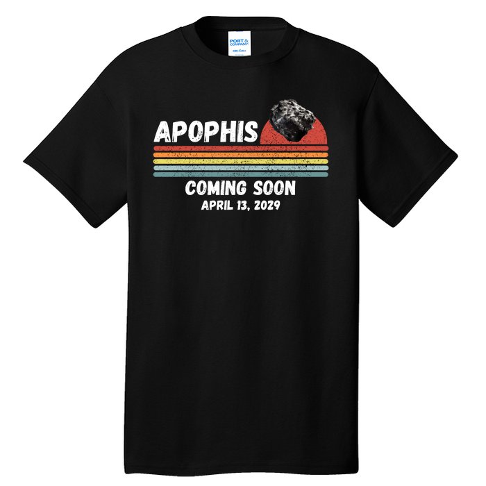 Apophis 2029 Asteroid 99942 Apophis April 13 2029 Comet Meteor Funny Space Humor Tall T-Shirt