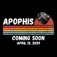 Apophis 2029 Asteroid 99942 Apophis April 13 2029 Comet Meteor Funny Space Humor Impact Tech Backpack