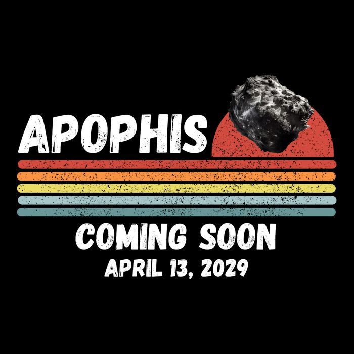 Apophis 2029 Asteroid 99942 Apophis April 13 2029 Comet Meteor Funny Space Humor Impact Tech Backpack