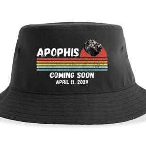 Apophis 2029 Asteroid 99942 Apophis April 13 2029 Comet Meteor Funny Space Humor Sustainable Bucket Hat