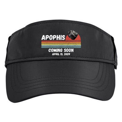 Apophis 2029 Asteroid 99942 Apophis April 13 2029 Comet Meteor Funny Space Humor Adult Drive Performance Visor
