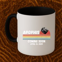 Apophis 2029 Asteroid 99942 Apophis April 13 2029 Comet Meteor Funny Space Humor Mug