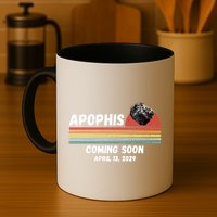 Apophis 2029 Asteroid 99942 Apophis April 13 2029 Comet Meteor Funny Space Humor Mug