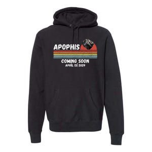 Apophis 2029 Asteroid 99942 Apophis April 13 2029 Comet Meteor Funny Space Humor Premium Hoodie