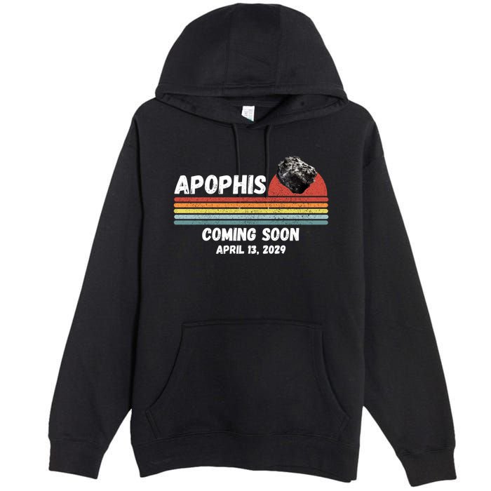 Apophis 2029 Asteroid 99942 Apophis April 13 2029 Comet Meteor Funny Space Humor Premium Pullover Hoodie