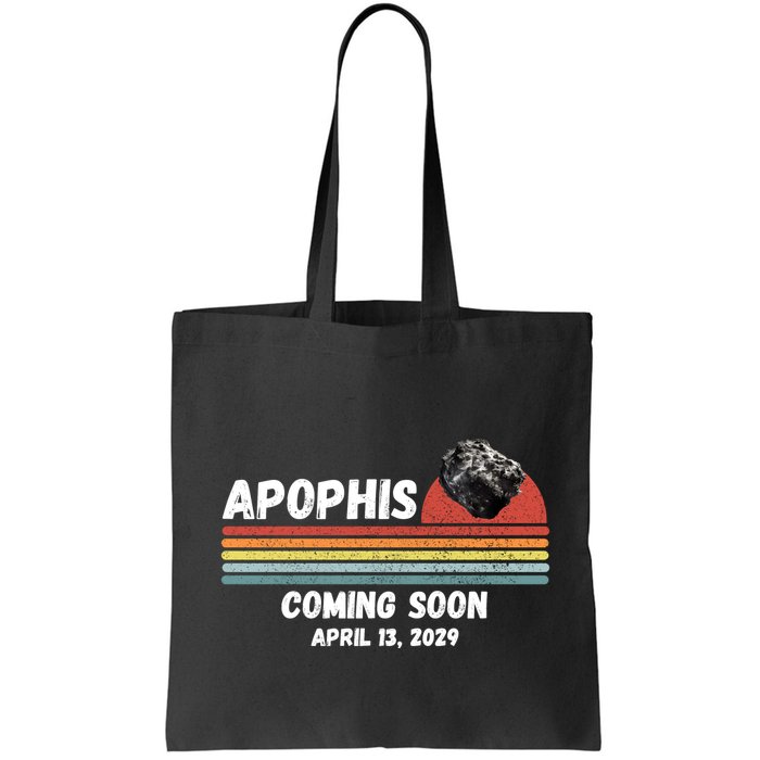 Apophis 2029 Asteroid 99942 Apophis April 13 2029 Comet Meteor Funny Space Humor Bag