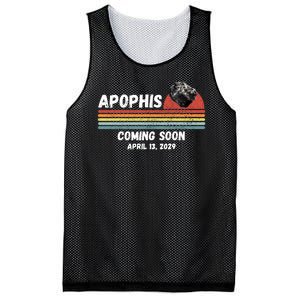 Apophis 2029 Asteroid 99942 Apophis April 13 2029 Comet Meteor Funny Space Humor Mesh Reversible Basketball Jersey Tank