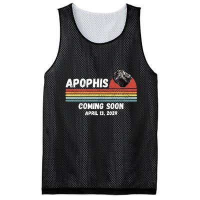 Apophis 2029 Asteroid 99942 Apophis April 13 2029 Comet Meteor Funny Space Humor Mesh Reversible Basketball Jersey Tank