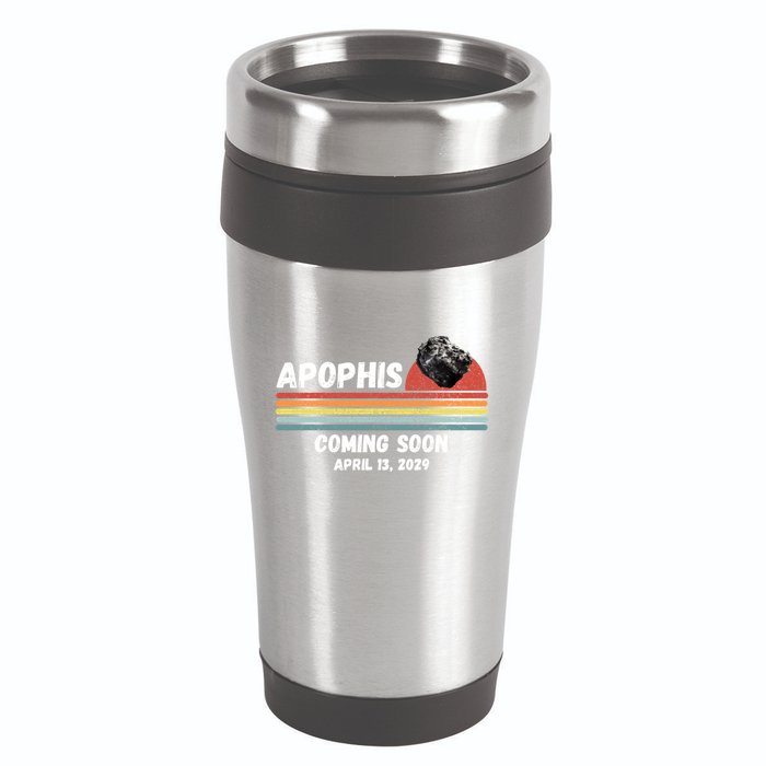 Apophis 2029 Asteroid 99942 Apophis April 13 2029 Comet Meteor Funny Space Humor 16oz Travel Tumbler