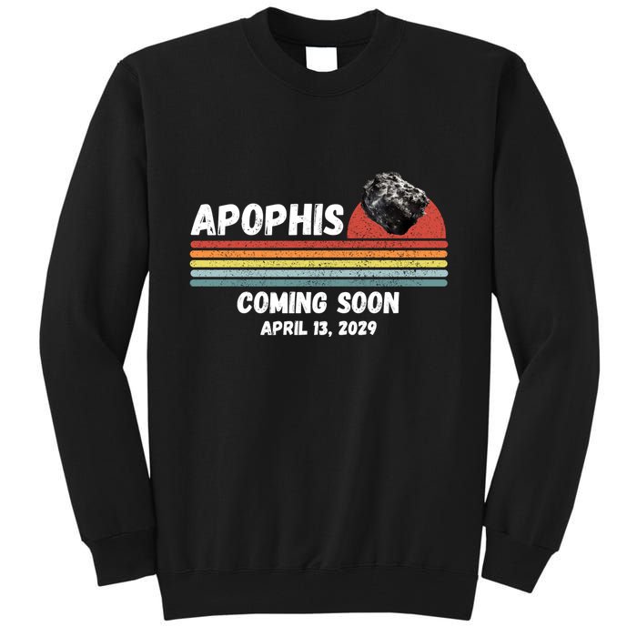 Apophis 2029 Asteroid 99942 Apophis April 13 2029 Comet Meteor Funny Space Humor Tall Sweatshirt