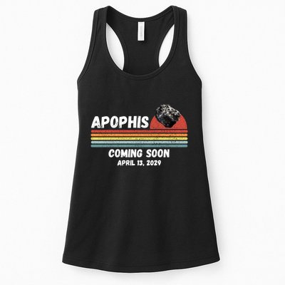 Apophis 2029 Asteroid 99942 Apophis April 13 2029 Comet Meteor Funny Space Humor Womens Tank Top