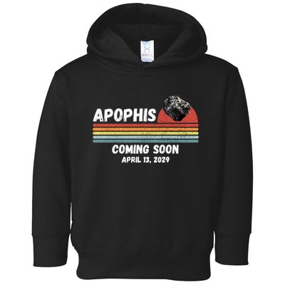 Apophis 2029 Asteroid 99942 Apophis April 13 2029 Comet Meteor Funny Space Humor Toddler Hoodie