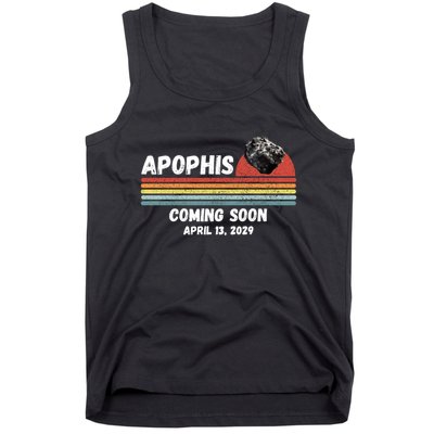 Apophis 2029 Asteroid 99942 Apophis April 13 2029 Comet Meteor Funny Space Humor Tank Top