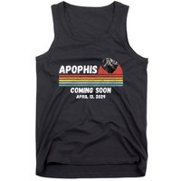 Apophis 2029 Asteroid 99942 Apophis April 13 2029 Comet Meteor Funny Space Humor Tank Top