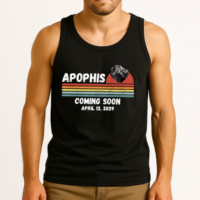 Apophis 2029 Asteroid 99942 Apophis April 13 2029 Comet Meteor Funny Space Humor Tank Top