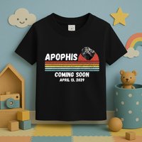 Apophis 2029 Asteroid 99942 Apophis April 13 2029 Comet Meteor Funny Space Humor Toddler T-Shirt