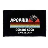 Apophis 2029 Asteroid 99942 Apophis April 13 2029 Comet Meteor Funny Space Humor Microfiber Hand Towel