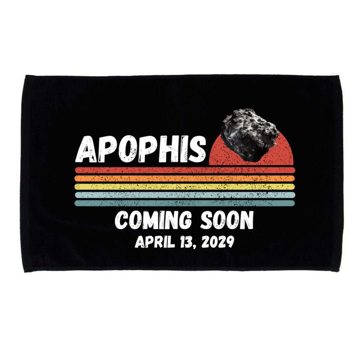 Apophis 2029 Asteroid 99942 Apophis April 13 2029 Comet Meteor Funny Space Humor Microfiber Hand Towel