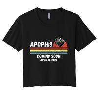 Apophis 2029 Asteroid 99942 Apophis April 13 2029 Comet Meteor Funny Space Humor Crop Top