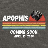 Apophis 2029 Asteroid 99942 Apophis April 13 2029 Comet Meteor Funny Space Humor Cotton Canvas Backpack