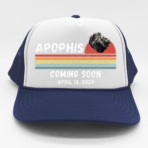 Apophis 2029 Asteroid 99942 Apophis April 13 2029 Comet Meteor Funny Space Humor Trucker Hat