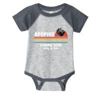 Apophis 2029 Asteroid 99942 Apophis April 13 2029 Comet Meteor Funny Space Humor Infant Baby Jersey Bodysuit