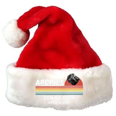 Apophis 2029 Asteroid 99942 Apophis April 13 2029 Comet Meteor Funny Space Humor Premium Christmas Santa Hat